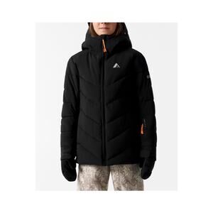 Orage 'Riya' Black Jr. Synthetic Down Jacket Size 14